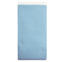 Azure Knit Baby Receiving Blanket